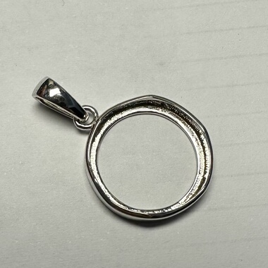 大卫星925银托空托8mm 10mm 12mm 15mm 18mm 20mm 25mm 30mm