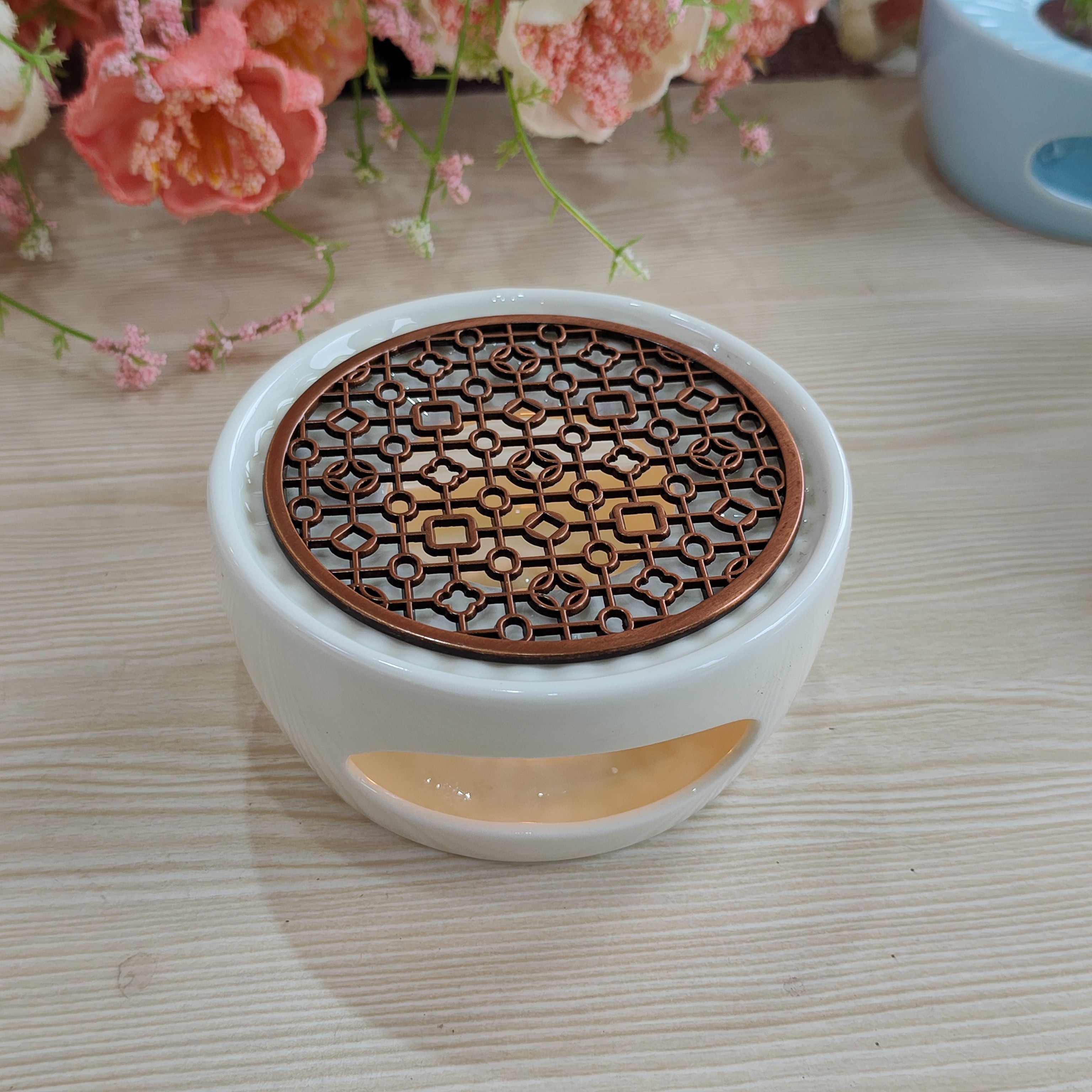 陶瓷温茶炉茶壶蜡烛台底座氛围感保温炉蜡烛加热底座蜡烛茶具配件,淘宝优惠券,粉丝福利购,淘宝优惠卷
