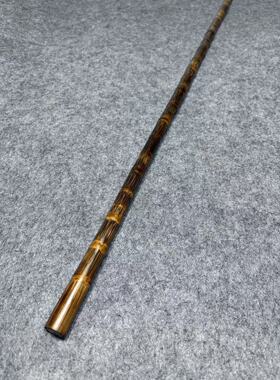 精美老竹子实心竹金丝竹手把件登山杖长1.5米直径 2.5左右