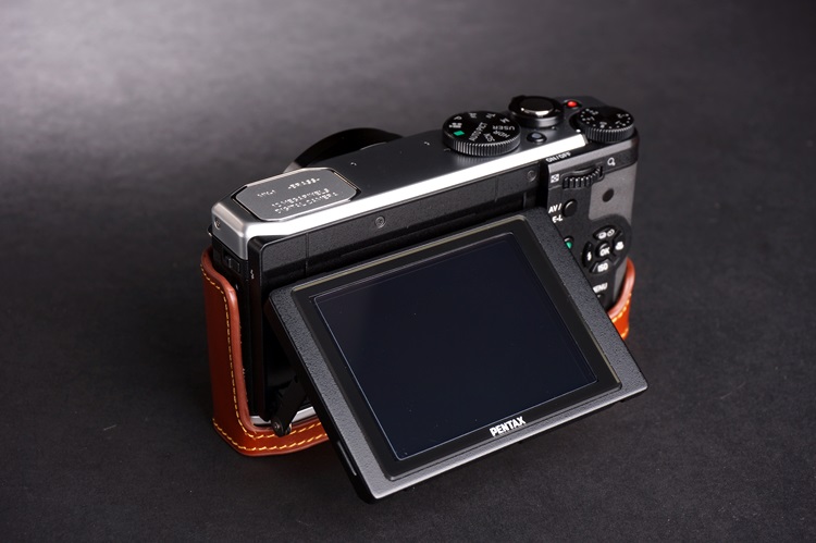 台湾TP原创 真皮PENTAX宾得MX1相机包底座MX-1皮套半套手柄保护套