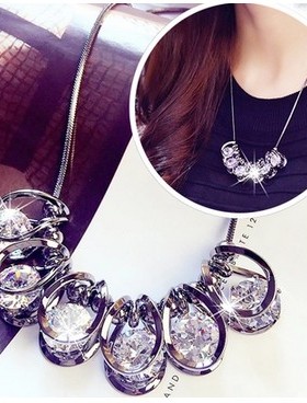 低调的奢华璀璨水晶女装饰品水钻