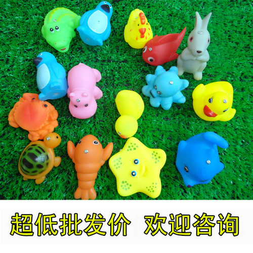 儿童钓鱼玩具磁性玩具塑料鱼小猫钓鱼磁铁立体鱼全浮不进水鱼散装 - 图1