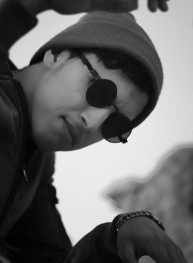 墨镜蒸汽朋克风太阳眼镜侃爷同款