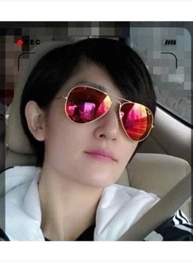 墨镜太阳镜谢娜同款