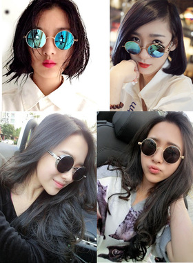 中国有嘻哈gai爷同款太子镜墨镜水原希子蒸汽朋克复古时尚太阳镜