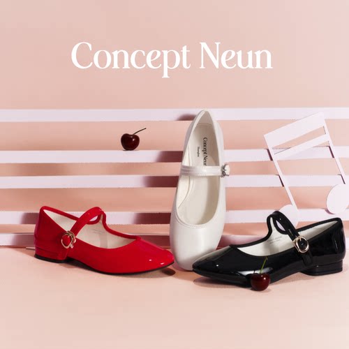 Concept Neun【经典】Every Girl's系列平底玛丽珍鞋 - 图1