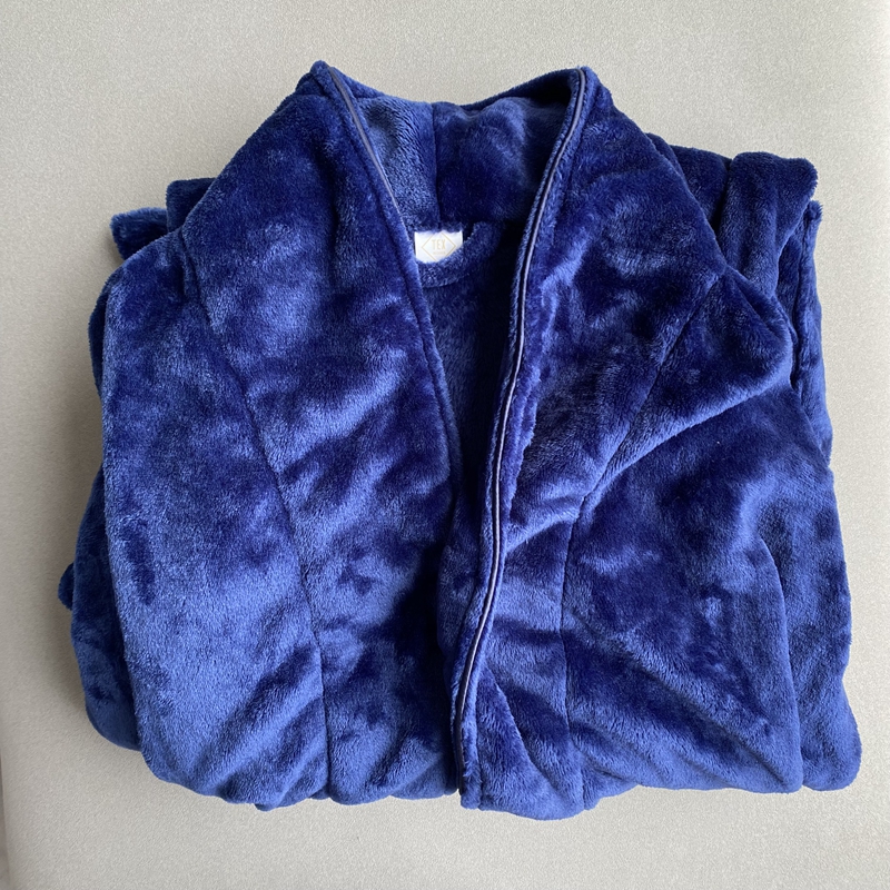 外贸单T*X秋冬男士大童青少年睡衣长款法兰绒珊瑚绒保暖浴袍睡袍,淘宝优惠券,粉丝福利购,淘宝优惠卷