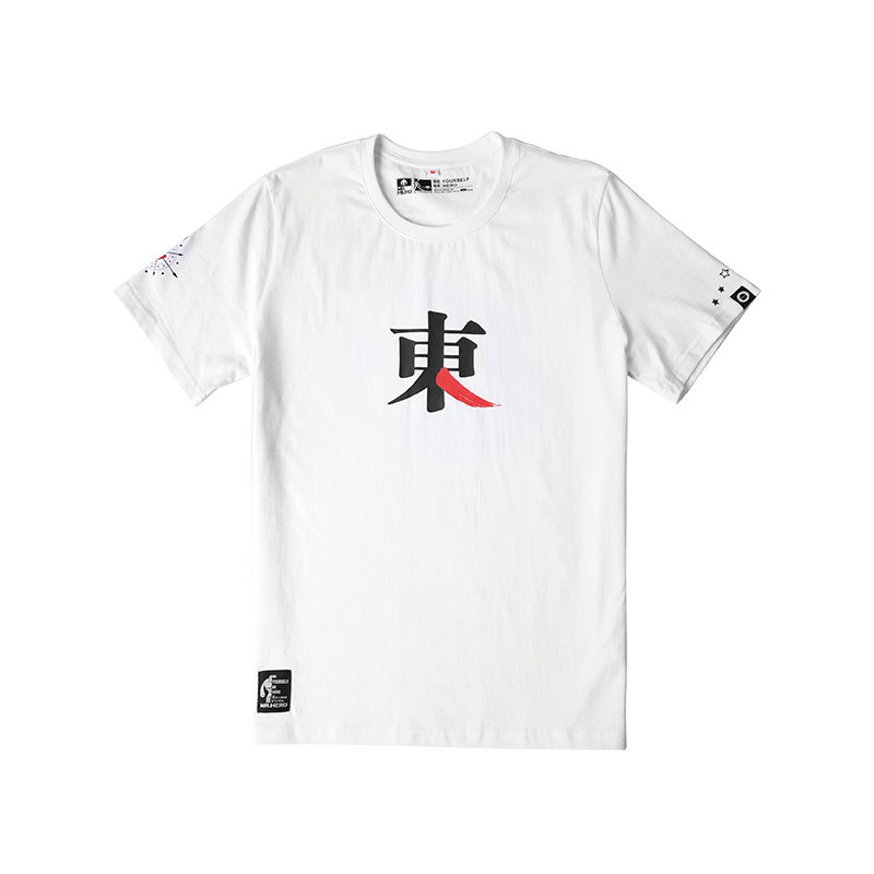 KXTOYS原创设计MRHERO潮牌男装全棉圆领短袖T恤情侣创意东西南北 - 图3