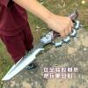 Delta Operations Creed Knife Weapon Model Children's PU Soft Plastic Toy Knife Red Owl Claw Knife Large Cos Prop