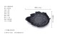 Chimingdu cast iron ຈອກທາດເຫຼັກຂະຫນາດນ້ອຍພາກໃຕ້ຍີ່ປຸ່ນ cast iron cup Kung Fu tea set cast iron tea cup Japanese iron pot iron cup