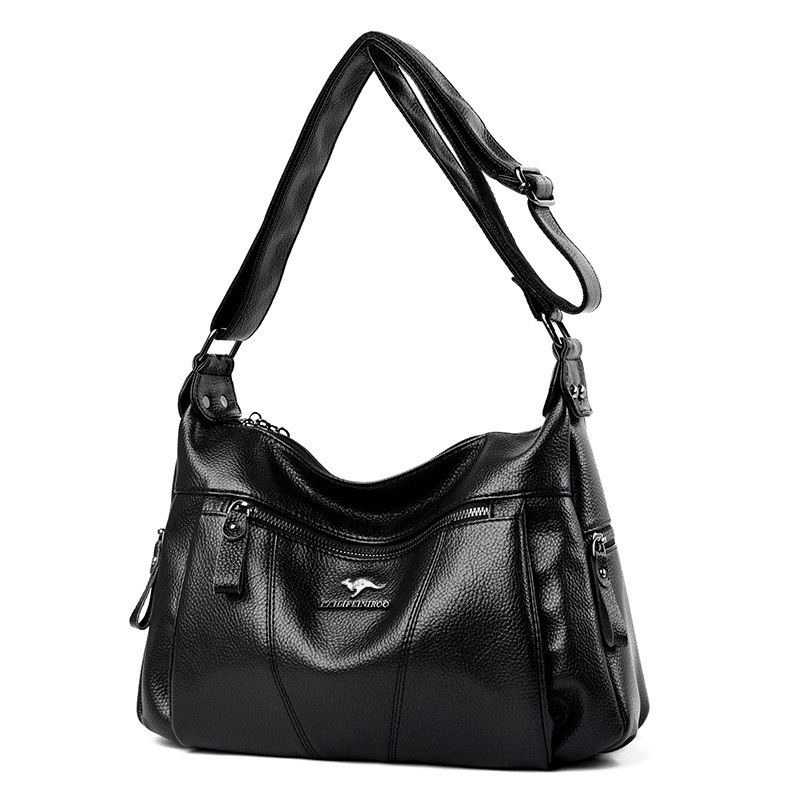 多层包包女斜挎包2023新款秋冬百搭单肩包真皮妈妈包软皮大容量包,淘宝优惠券,粉丝福利购,淘宝优惠卷