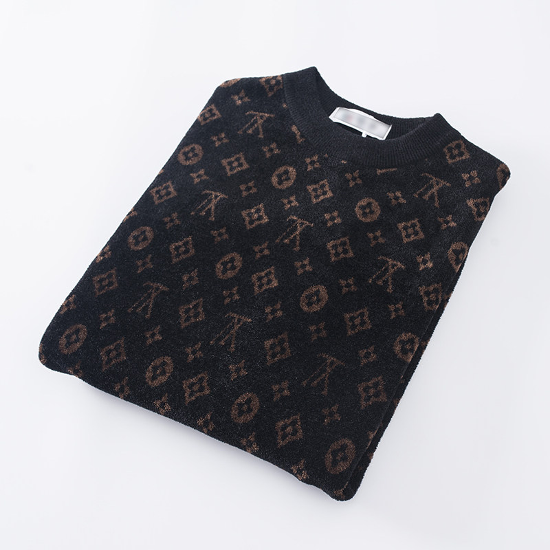 国内大厂货软糯加绒针织衫雪尼尔加厚保暖时尚潮流打底衫毛衣线衫,淘宝优惠券,粉丝福利购,淘宝优惠卷