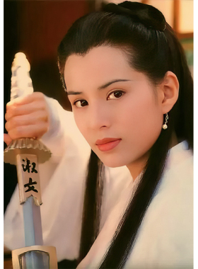 剧神雕侠侣90年代经典电视复古牛皮纸海报画杨过小龙女餐厅火锅店