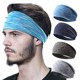 
Headband sweat-absorbing exercise summer yoga anti-perspiration breathable headband basketball running headband fitness turban men's hair strap
