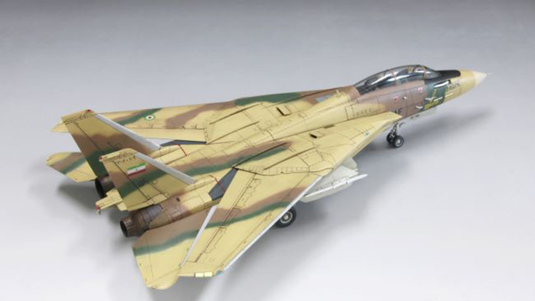 fine molds 拼装模型 72936 1:72 伊朗空军F14A熊猫战斗机 限定版 - 图2