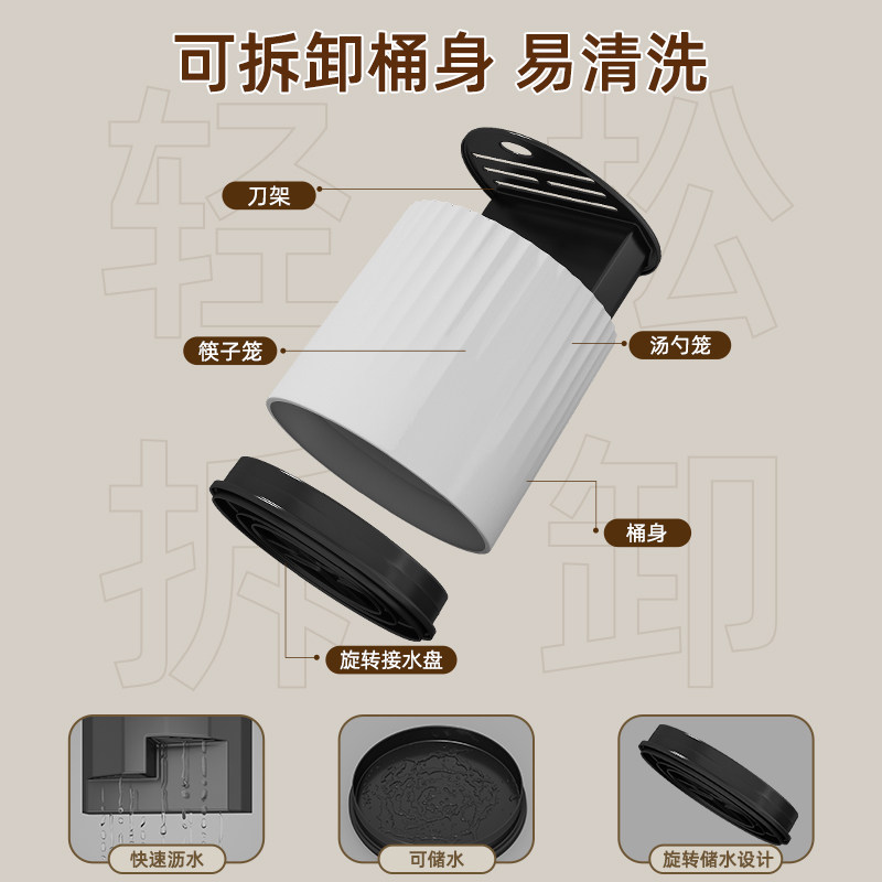 厨房旋转台面多功能一体家用置物架 优勤厨房置物架/角架