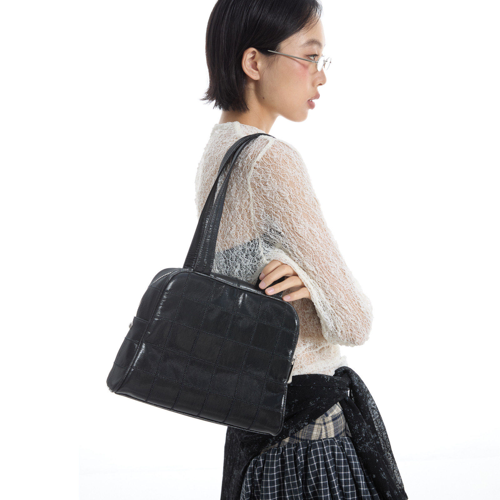 DirtySix 2025SS 原创 Haji保龄球包 retro cyber 赛博朋克单肩包,淘宝优惠券,粉丝福利购,淘宝优惠卷