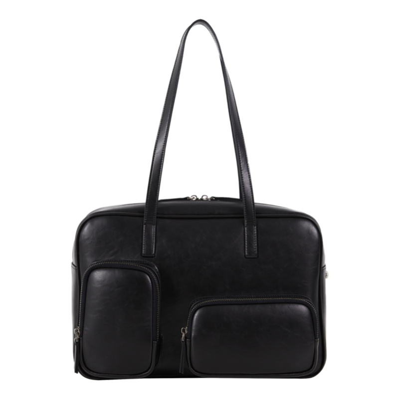 DirtySix /原创 皮耶吐司包 2色 大容量多口袋 牛皮学院方包,淘宝优惠券,粉丝福利购,淘宝优惠卷