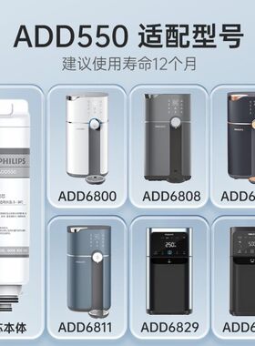 飞利浦净水器原装滤芯ADD550