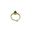 Ice Green Burmese Natural Grade A Jade Gourd Ring