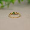 Myanmar natural A-grade jadeite small egg ring