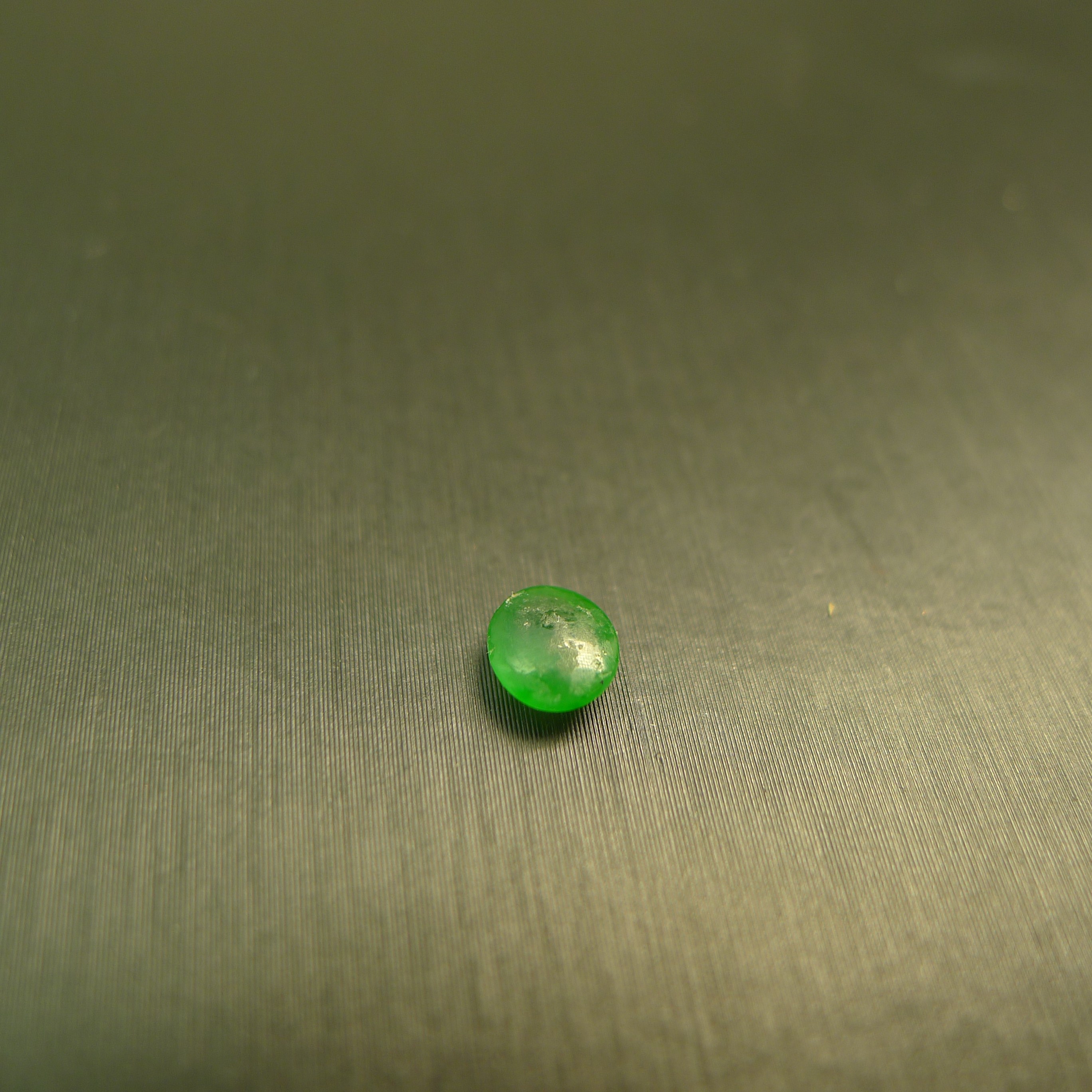 Natural grade A jadeite oval egg-shaped ring face