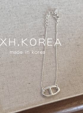 男女925简约个性百搭法式手链