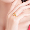 Laomiao gold new pure gold ring
