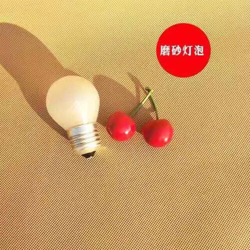 调光5w15w25w40w55w暖黄光调光按钮式白织灯泡小号球泡 - 图1