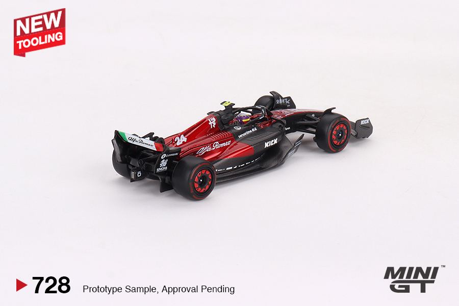 [CarBox]F1赛车MINIGT 1:64 周冠宇2023澳大利亚 阿尔法罗密欧C43 - 图1