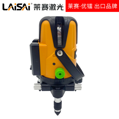 莱赛激光水平仪蓝绿光5线强光高精度LSG640SLD室外标线仪锂电投线 - 图2
