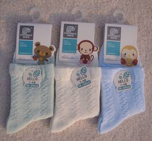 【夏末清仓啦】超薄纯棉童袜梦娜爱国者泡泡口4-6岁7-9岁小童袜子