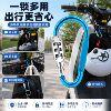 Electric motorcycle helmet anti-theft code lock