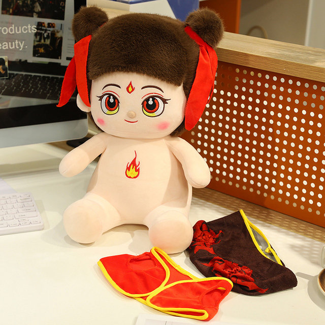 Nezha Plush Toy Rag Doll