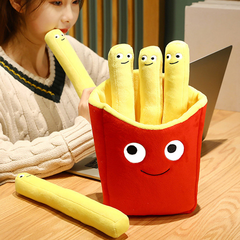 薯条抱枕公仔床上搞怪玩偶搞笑娃娃创意丑萌毛绒玩具生日礼物女生,淘宝优惠券,粉丝福利购,淘宝优惠卷