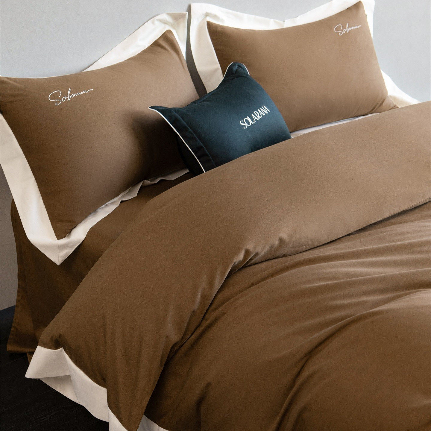 SOLARANA【德诺】高定超细美丽诺羊毛+GIZA级埃及棉四件套件磨毛