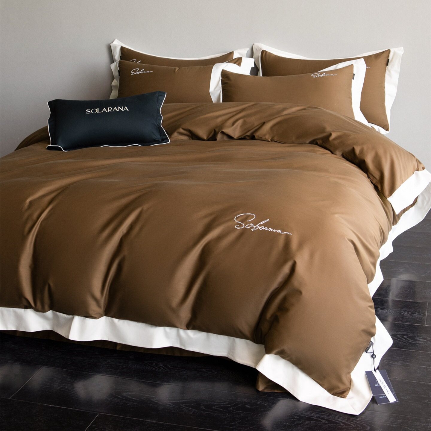 SOLARANA【德诺】高定超细美丽诺羊毛+GIZA级埃及棉四件套件磨毛