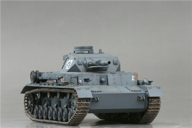 恒辉模型 TKTM4HD 1/35 田宫四号D 静态成品坦克模型