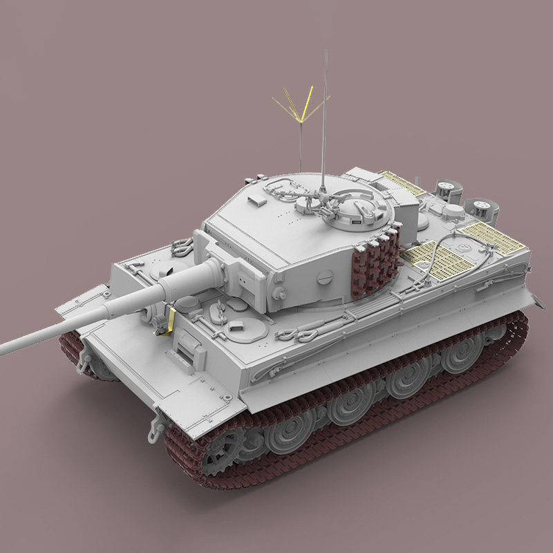 ▲麦田 RM5015 1/35 虎式 虎I重型坦克后期型 指挥型/标准型 2选1 - 图0