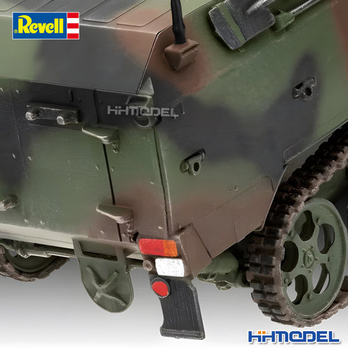 恒辉模型 revell 03336 1/35 鼬鼠二型轻型装甲车 拼装模型 - 图1