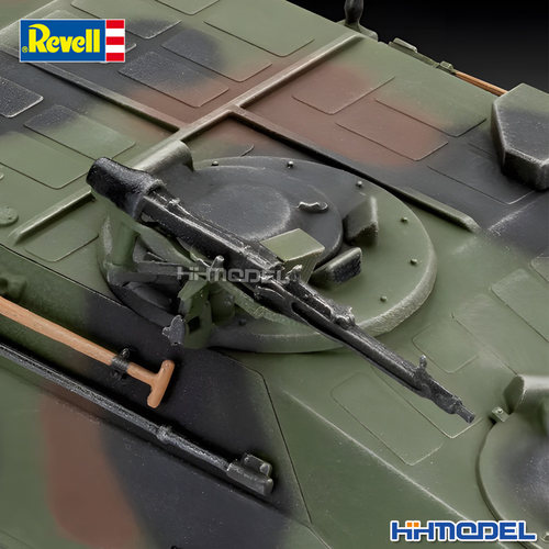 恒辉模型 revell 03336 1/35 鼬鼠二型轻型装甲车 拼装模型 - 图2