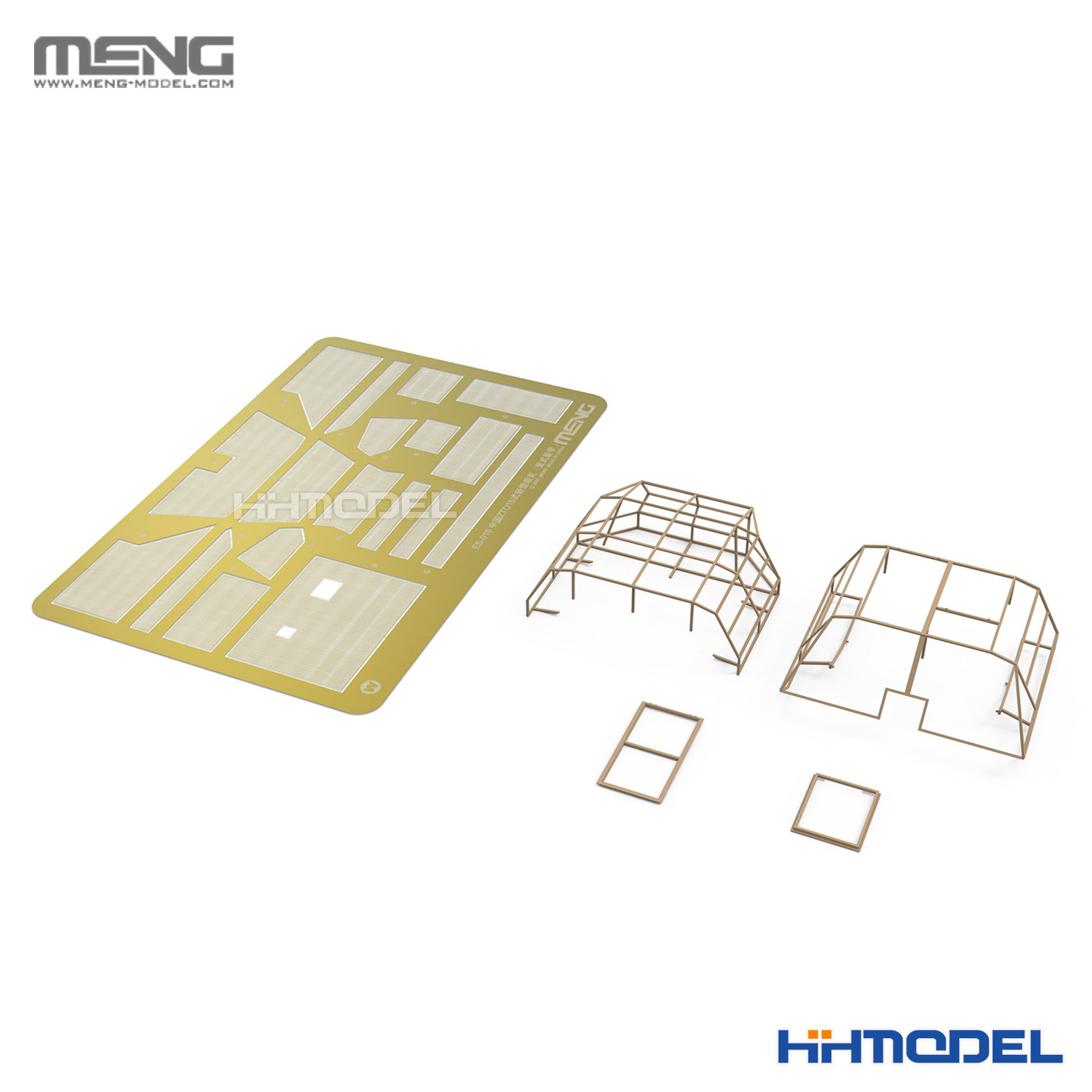 ▲MENG ES-010 1/35 ZTQ15式轻型坦克笼式装甲型 限量版 拼装模型,淘宝优惠券,粉丝福利购,淘宝优惠卷