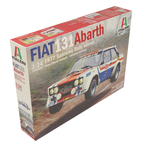 恒辉 ITALERI 3621 1/24 菲亚特 FIAT 131 ABARTH 拉力赛车 - 图3