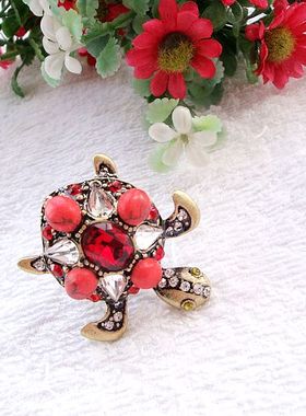 饰品水晶幸运戒指欧美