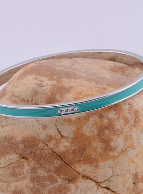 欧美风饰品白金色手镯