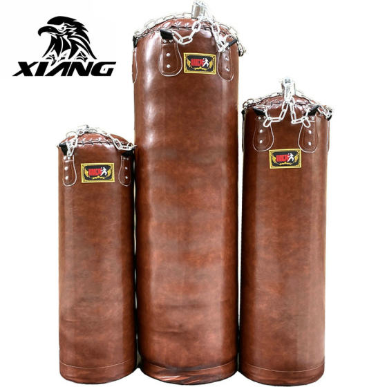 Xiangpai retro oil wax leather thickened and enlarged boxing punching bag