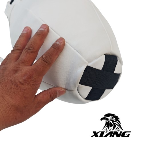 广州响牌拳击躲闪小沙袋摇摆下潜直摆勾拳法全沙子大号球形小沙包 - 图3