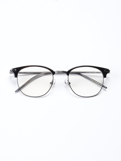 Nuevos x marcos de gafas para miopía con lentes para hombres y mujeres, marcos transparentes planos de titanio puro de estilo japonés de lujo ligero KV-34