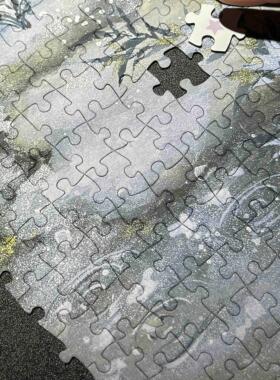 原创独家手绘中式艺术拼图
