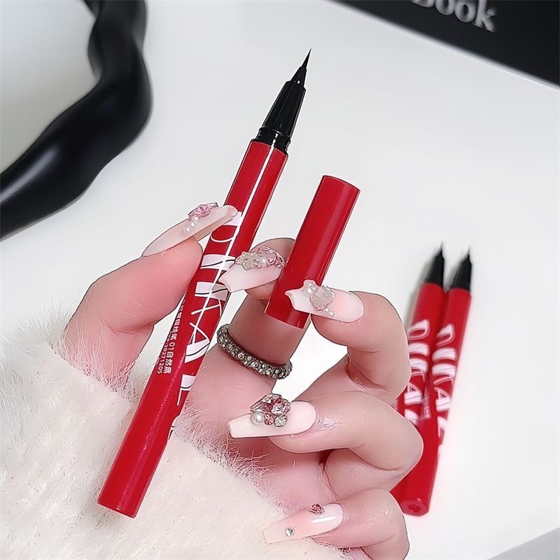 DIKALU小红管眼线笔防水防汗不晕染持久极细新手学生平价眼线液笔,淘宝优惠券,粉丝福利购,淘宝优惠卷